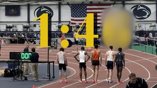 Fast Men's 800,600,400m - NCAA indoor track and field