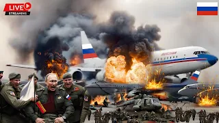BIG Tragedy June 8, PUTIN Surrendered After the US and Ukraine Bombarded Russian Military Airfields