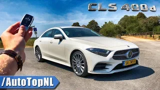 2019 Mercedes Benz CLS 400d REVIEW POV on AUTOBAHN & ROAD by AutoTopNL