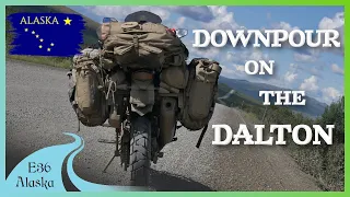 Rain + Wind + Mud + the Dalton Highway + Low on Gas = 1 BAD Combo [🏍 Moto Journey to Alaska E36]