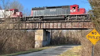 First Train Of The Year!  First Gate Runner!  Rusty Rail Before & After, Cincinnati Eastern Railroad