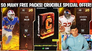 SO MANY FREE PACKS! CRUCIBLE SPECIAL OFFER! THIS CARD IS GREAT!