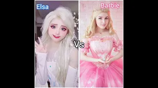 ELSA❄️VS BARBIE🛍️