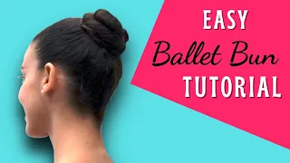 Easy Ballet Bun Tutorial #Shorts 2020