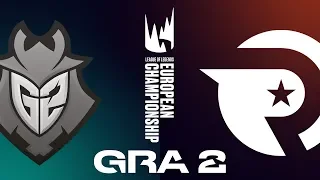 G2 vs OG | LEC WIOSNA 2019 | finał | BO5 | gra 2 | G2 Esports vs Origen