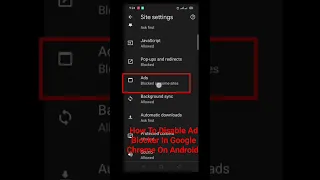 How To Disable Ad Blocker In Google Chrome On Android 2023 | Mobile add kaise band kare Urdu Hindi