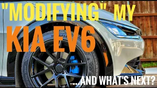 Modifying my electric 2022 Kia EV6: Mods so far,  what's next, & links to my mods