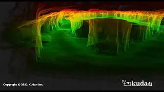 Kudan Lidar SLAM: In an underground cave