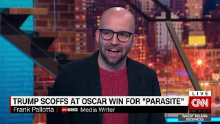 Trump scoffs at Oscar win for "Parasite"