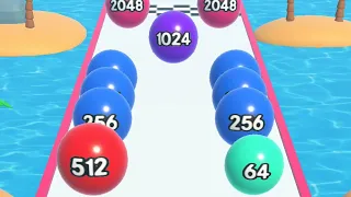 2048 Runner Balls: Ball games ! All Levels Gameplay (645-647) android,ios