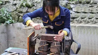💡 Genius Girl Successfully Repairs The Irreparably Scattered Welding Machine (Full Video)