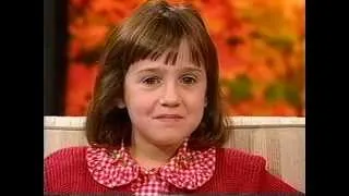 Mara Wilson 1994  "Today Show"  interview