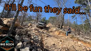 Can a Gladiator Sport Conquer All 4 Badge of Honor Trails in Arkansas?  | #4k  #arkansas #jeeplife