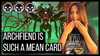 MONO BLACK ARCHFIEND OF THE DROSS | STANDARD | MTG ARENA GAMEPLAY