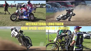 HIGH SPEED JOUSTING ON 2 WHEELS! - INTERNATIONAL LONGTRACK MOTORCYCLE RACING