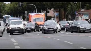 [Blockierer + Durchsage] RTW der Feuerwehr Münster auf Einsatzfahrt