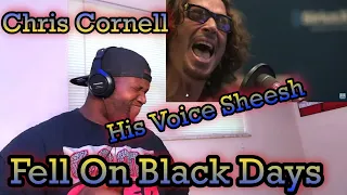 Chris Cornell | Fell On Black Days (Soundgarden Cover Live @ SiriusXM//Lithium) | Reaction