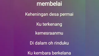 Keluhan Perantau - Jamal Abdillah (Karaoke )