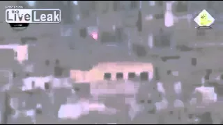 Hezbollah SAA vehicle dodge a Malyutka 9M14 ATGM in Khan Touman, Aleppo