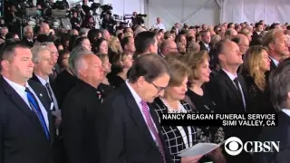 Battle Hymn of the Republic: Nancy Reagan Funeral March 2016