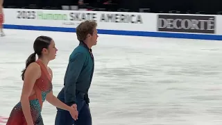 Caroline Green/Michael Parsons Skate America 2023 Friday FD Practice