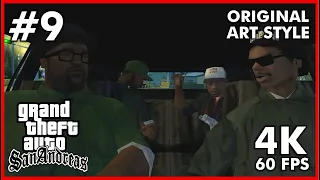 Grand Theft Auto SAN ANDREAS Original Art Style [4K 60FPS] Walkthrough Part 9 - No Commentary