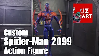 Custom Spider-Man 2099 Action Figure Marvel Legends