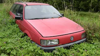 Starting 1991 Volkswagen Passat B3 1.6TD After 17 Years