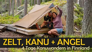 96 STUNDEN EINSAMKEIT・Kanuwandern in FINNLAND・WILDCAMPEN im Kolovesi Nationalpark