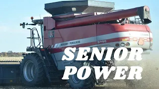 80 Year Old Farmer & Big 2010 Massey Ferguson 9795 - Soybeans #harvestchaser