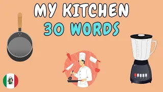 30 Italian Words About Kitchen - Italian Vocabulary with Pictures
