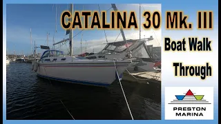 CATALINA 30 Mark III Sailing Yacht Walk Through