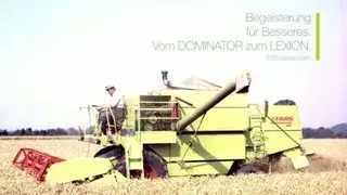 Begeisterung für Besseres. Vom DOMINATOR zum LEXION. // 100 Jahre CLAAS // 100.claas.com