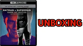 Batman v Superman: Dawn of Justice Ultimate Edition Remaster (4K Ultra HD) Unboxing