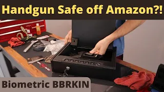 Biometric Gun Safe Unbox, Review, and Setup: BBRKIN off Amazon