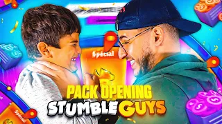 Nadim fait son premier PACK OPENING sur Stumble Guys.. Il a trop de chance !!