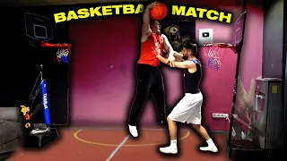 BASKETBALL MATCH IM STUDIO | ALLES ZERSTÖRT | Jordan & Semih