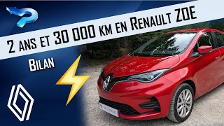 2 ans et 30000 km en Renault Zoe: le Bilan