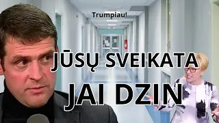 Žemaitaitis: Šimonytė sveikatos apsaugos pinigus atiduos Anušauskui. Eilės liks