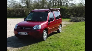 Citroen Berlingo Micro Camper project