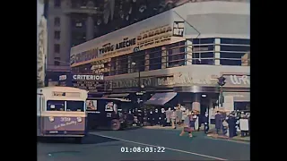 Times Square, New York 1936 in Color! [AI Colorized, Denoised, Sharpened, Upscaled, 60fps]
