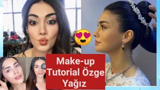 Make Up Tutorial By Özge Yağız|Reyhan|The PromiseTurkish actress|Gökberk Demirci#ozgeyagiz