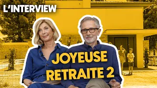 L'INTERVIEW - Michèle Laroque & Thierry Lhermitte pour JOYEUSE RETRAITE 2