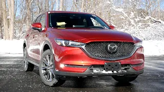 2021 Mazda CX-5 Signature Review - Start Up, Revs, Walk Around, and Test Drive
