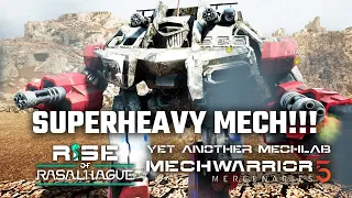 Superheavy Mech sighted! - Mechwarrior 5: Mercenaries Modded | YAML + Rise of Rasalhague 69