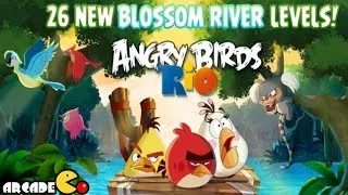 Angry Birds Rio - Blossom River Gameplay
