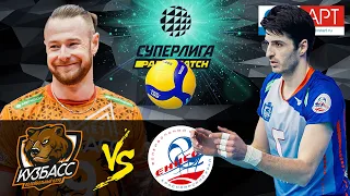 10.03.2021🔝🏐 "Kuzbass" - "Enisey" | Men's Volleyball Super League Parimatch | round 9