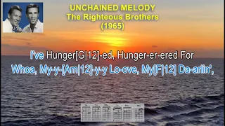 Unchained Melody  - The Righteous Brothers (Sing-A-Long Lyrics & Guitar Chords) Subscribe For More.