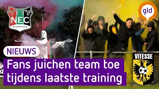 Fans klaar voor NEC-Vitesse: 'Die zijn toch veel beter?"