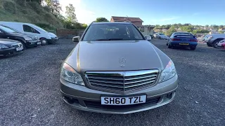 2010 Mercedes C200 cdi estate 5dr W204 auto walk around video and virtual viewing.